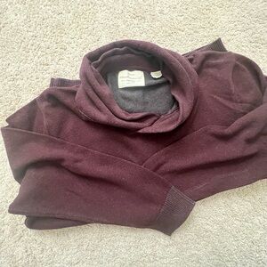 Weatherproof Men’s Burgundy Cowl Neck Sweater